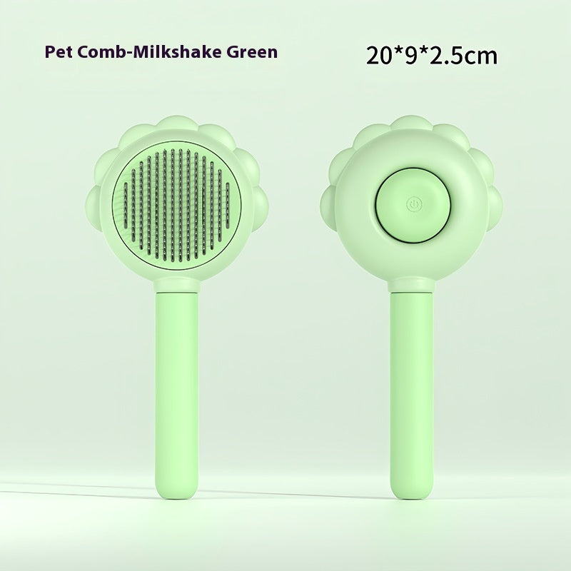 2-in-1 Spray & Brush – Smart Grooming Tool for Shiny, Shed-Free Coats
