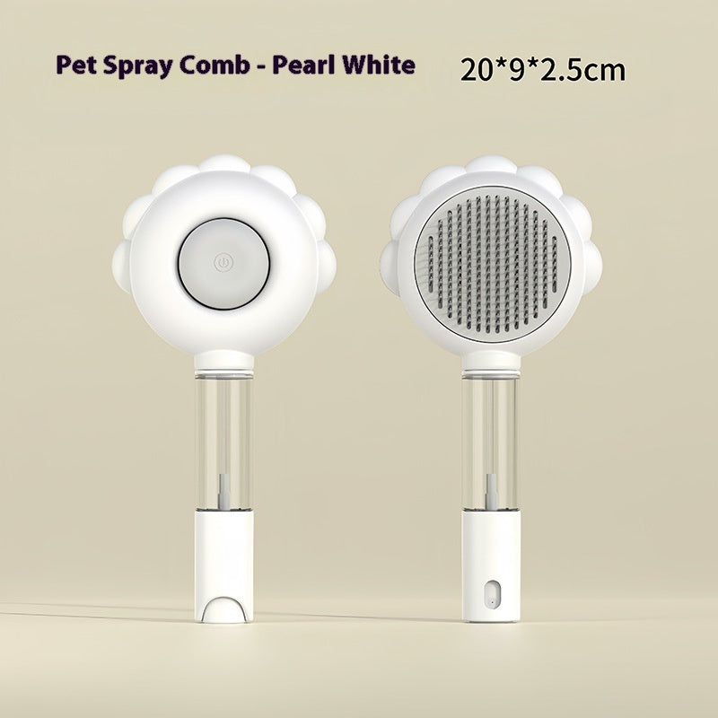 2-in-1 Spray & Brush – Smart Grooming Tool for Shiny, Shed-Free Coats