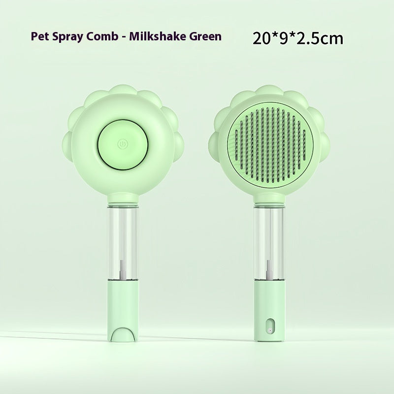2-in-1 Spray & Brush – Smart Grooming Tool for Shiny, Shed-Free Coats