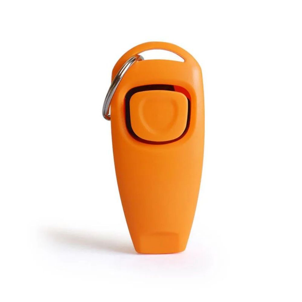 2-in-1 Pet Training Clicker with Whistle