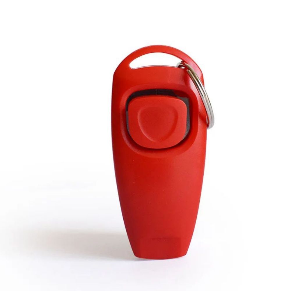 2-in-1 Pet Training Clicker with Whistle